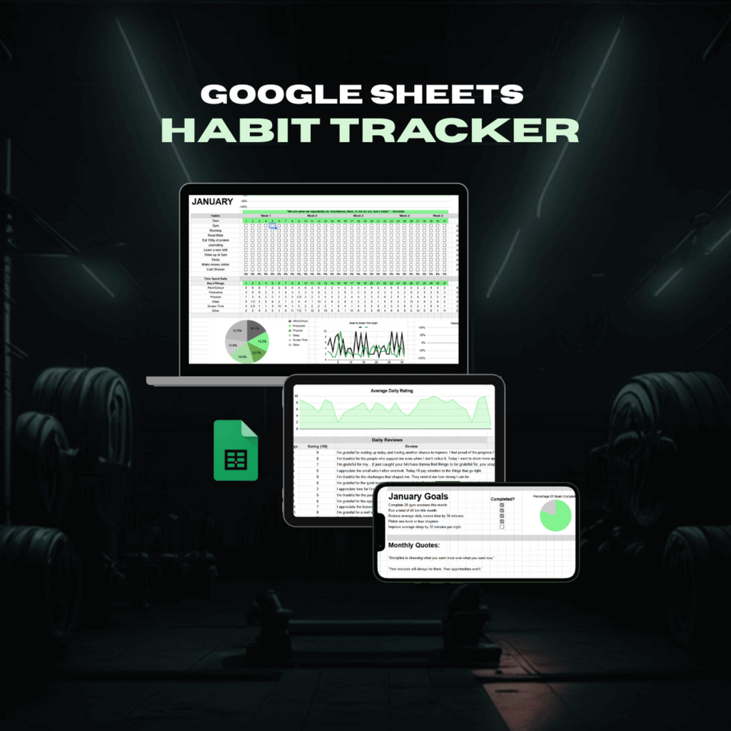 Habit Tracker (Google sheets)